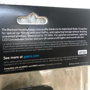 GoPro Hero 3/3+ Case (Unused)